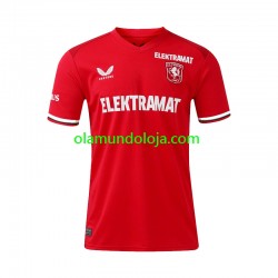Camisola Twente Homem Equipamento Primeiro 2024-2025 Manga Curta